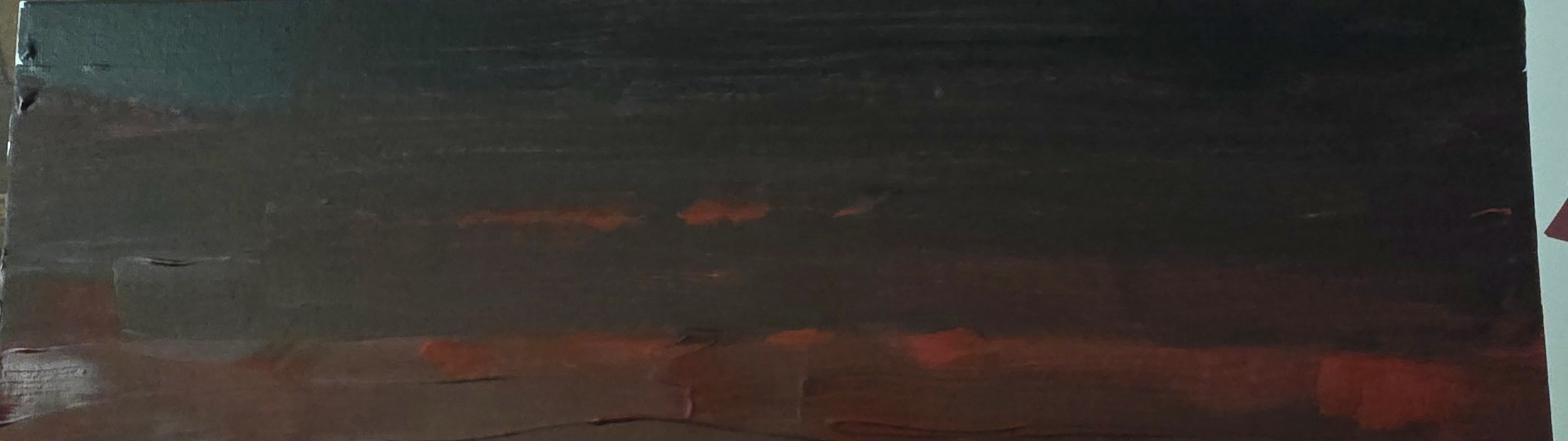 Egress, detail — the dense, weighted black of the chamber